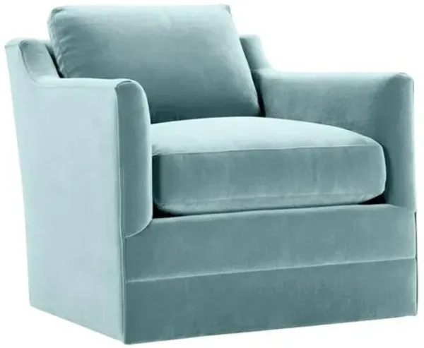 Margot Velvet Swivel Chair