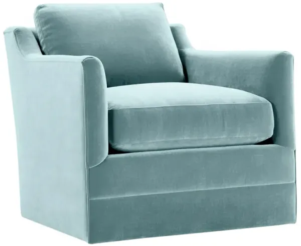 Margot Velvet Swivel Chair