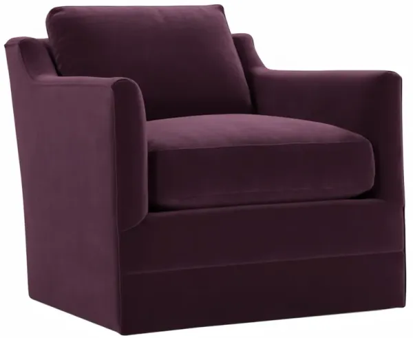 Margot Velvet Swivel Chair