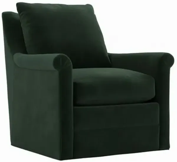 Juliette Velvet Swivel Chair