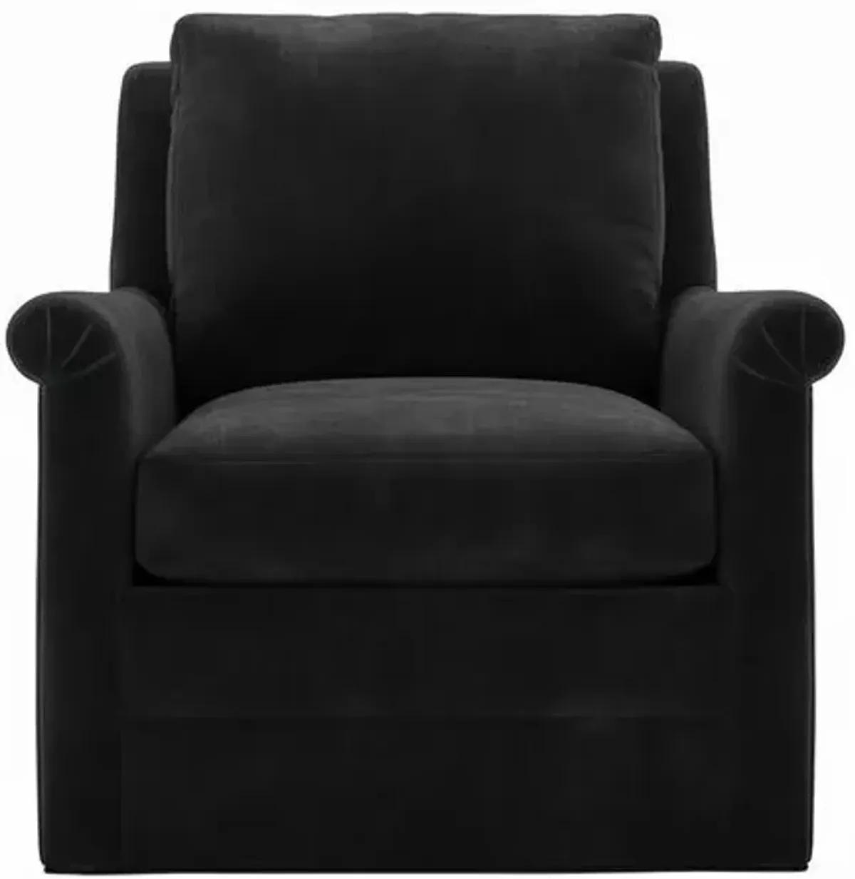 Juliette Velvet Swivel Chair
