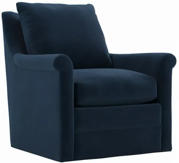 Juliette Velvet Swivel Chair