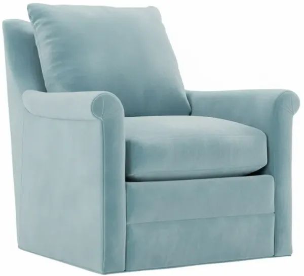 Juliette Velvet Swivel Chair