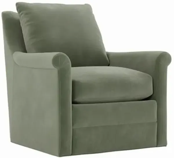 Juliette Velvet Swivel Chair