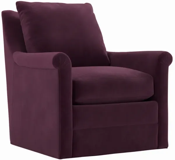 Juliette Velvet Swivel Chair