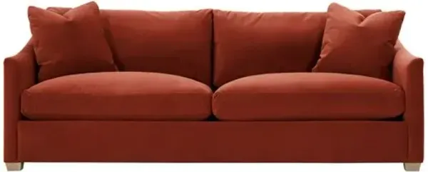 Ellis 89" Velvet 2-Seat Sofa