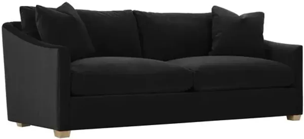 Ellis 89" Velvet 2-Seat Sofa