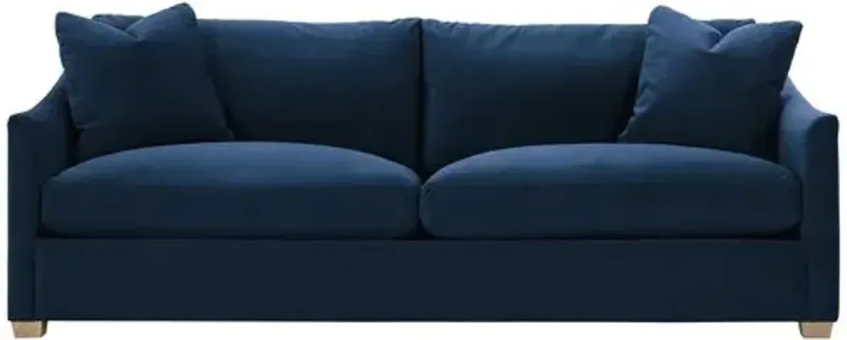 Ellis 89" Velvet 2-Seat Sofa