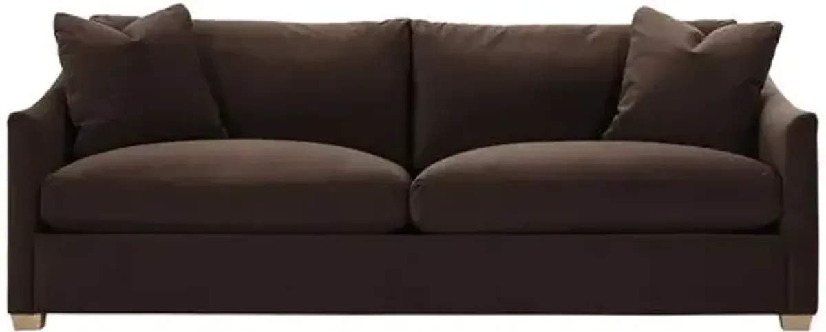 Ellis 89" Velvet 2-Seat Sofa