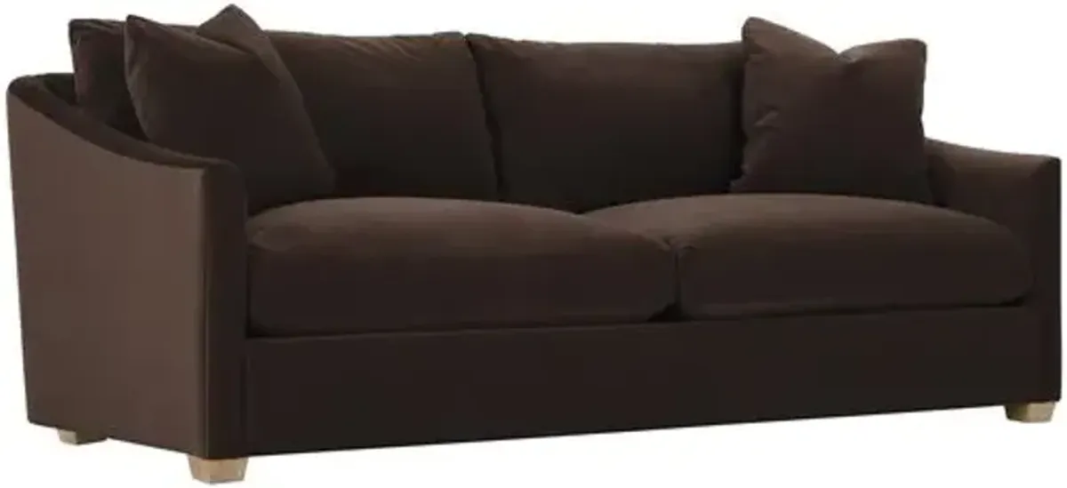Ellis 89" Velvet 2-Seat Sofa