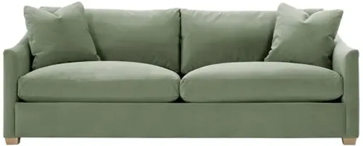 Ellis 89" Velvet 2-Seat Sofa