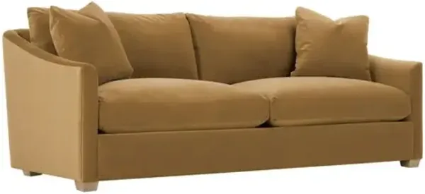 Ellis 89" Velvet 2-Seat Sofa