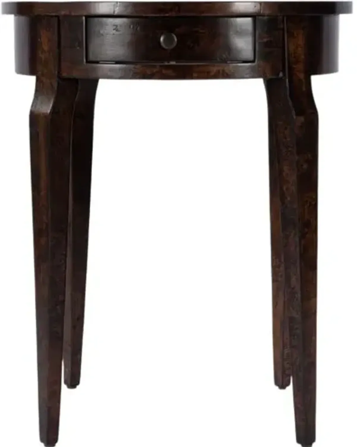Ruth 1-Drawer Side Table - Brown