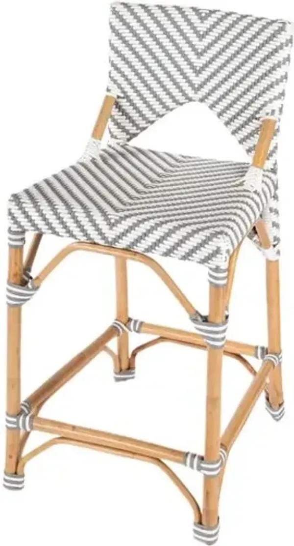 Corvus Rattan Counter Stool