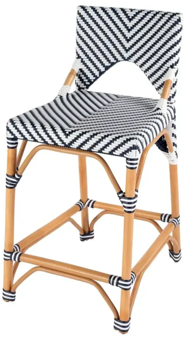 Corvus Rattan Counter Stool