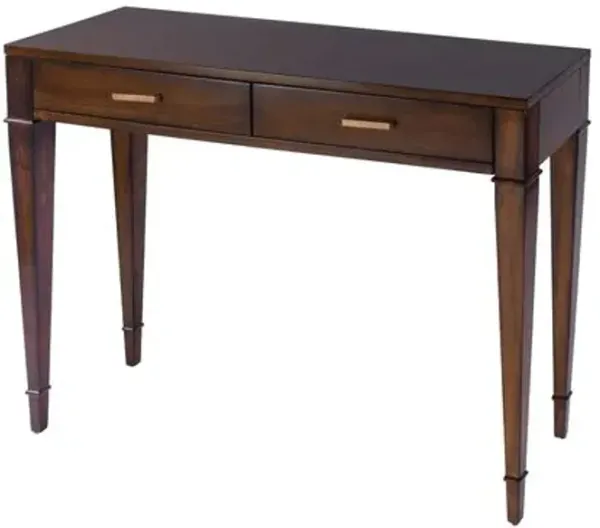 Norman 2-Drawer Console Table - Brown