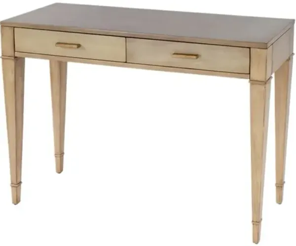 Norman 2-Drawer Console Table - Beige