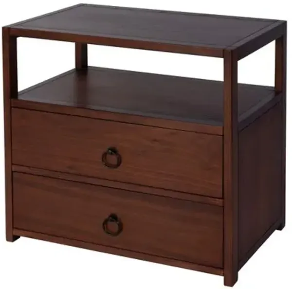 Sully 2-Drawer Wide Nightstand