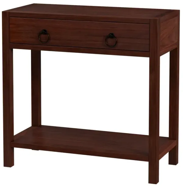 Sully 30" 1-Drawer Nightstand w/ Lower Open Shelf