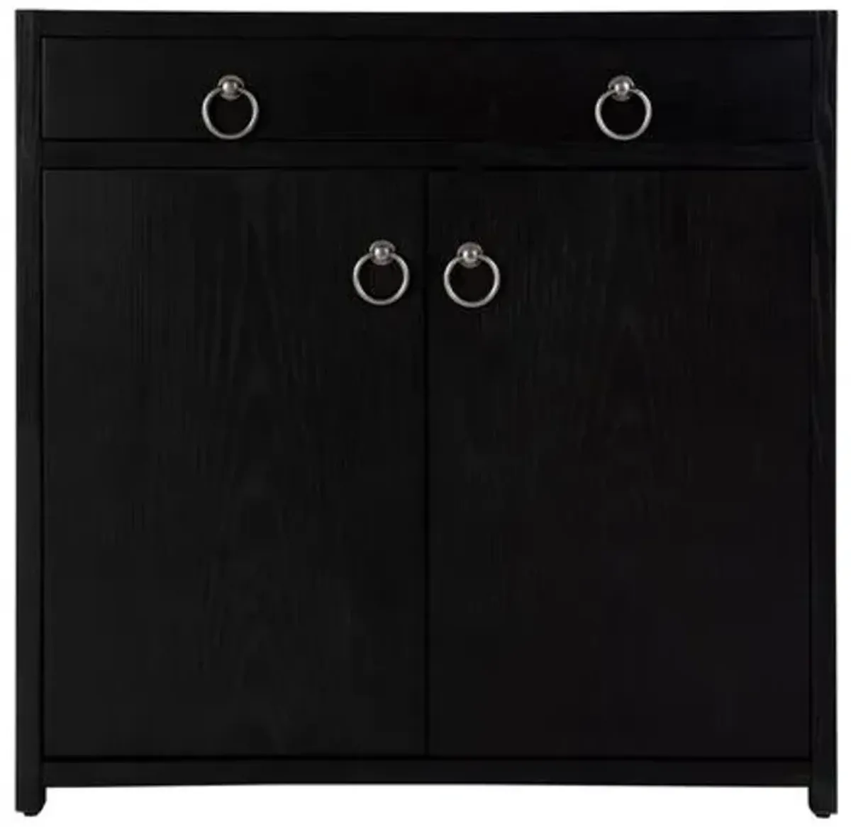 Sully 2-Door Cabinet - Black