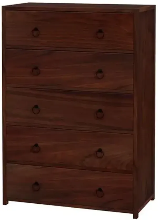 Sully 5-Drawer Dresser - Brown