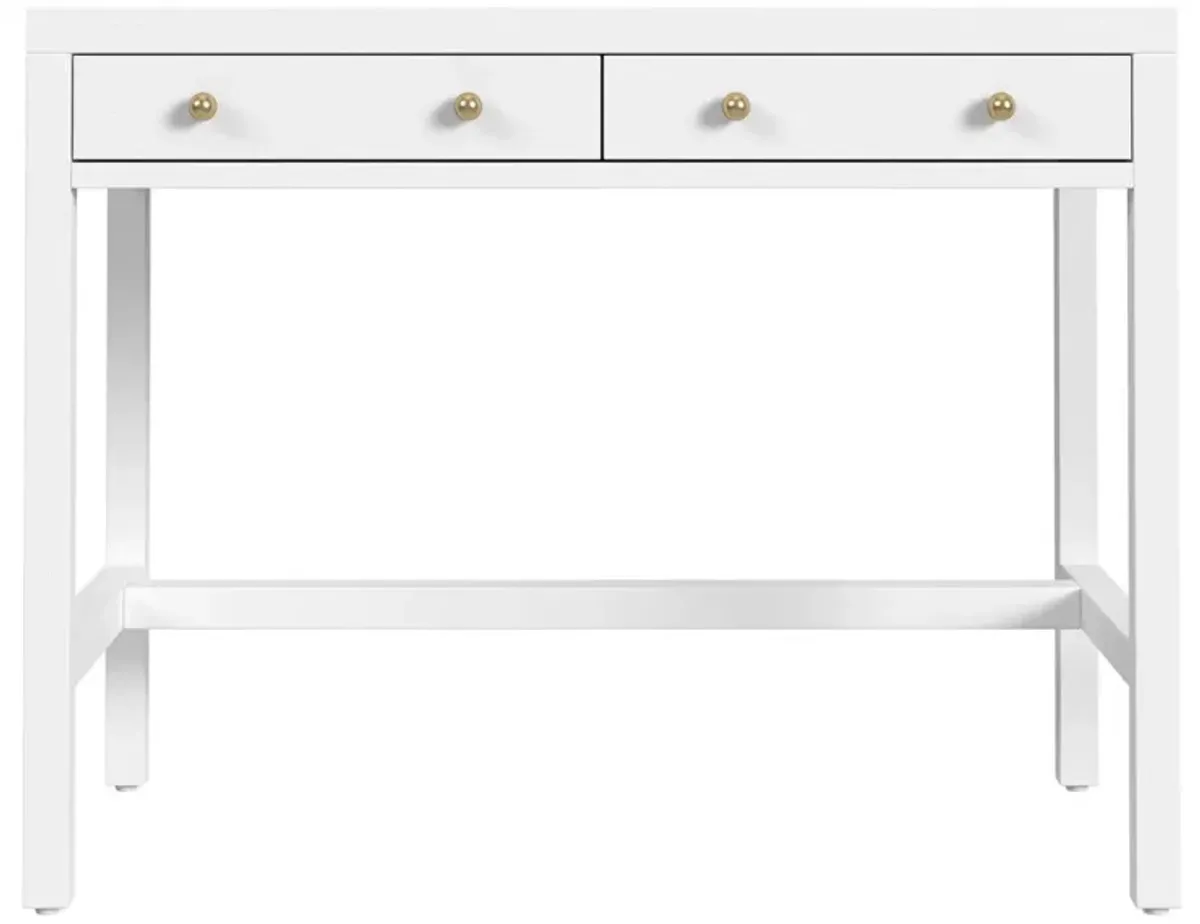 Charlie 40" 2-Drawer Writing Desk