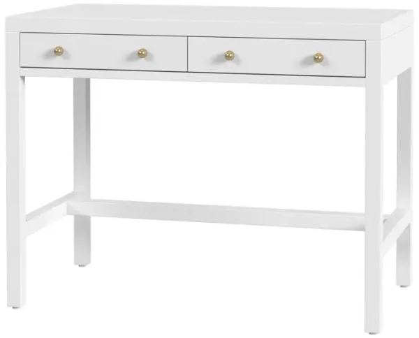 Charlie 40" 2-Drawer Writing Desk
