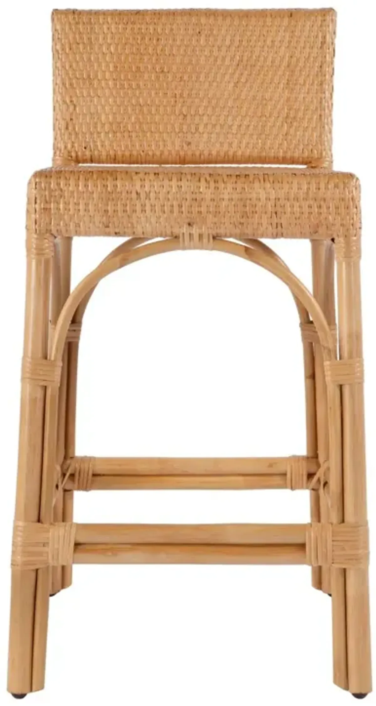 Isoldeia Rattan Counter Stool - Handcrafted