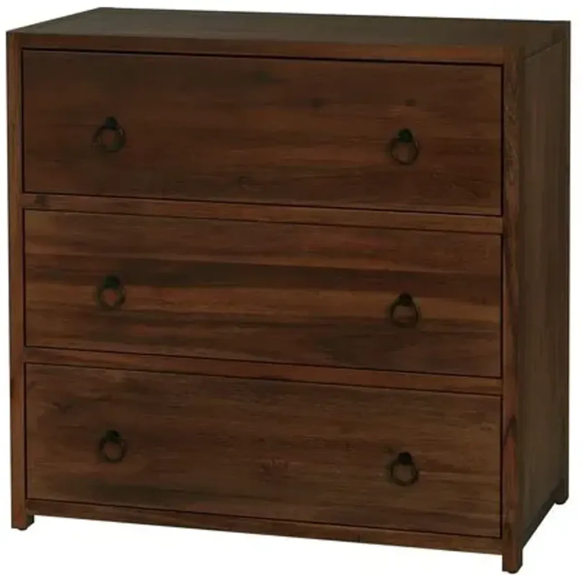 Sully 3-Drawer Chest - Brown