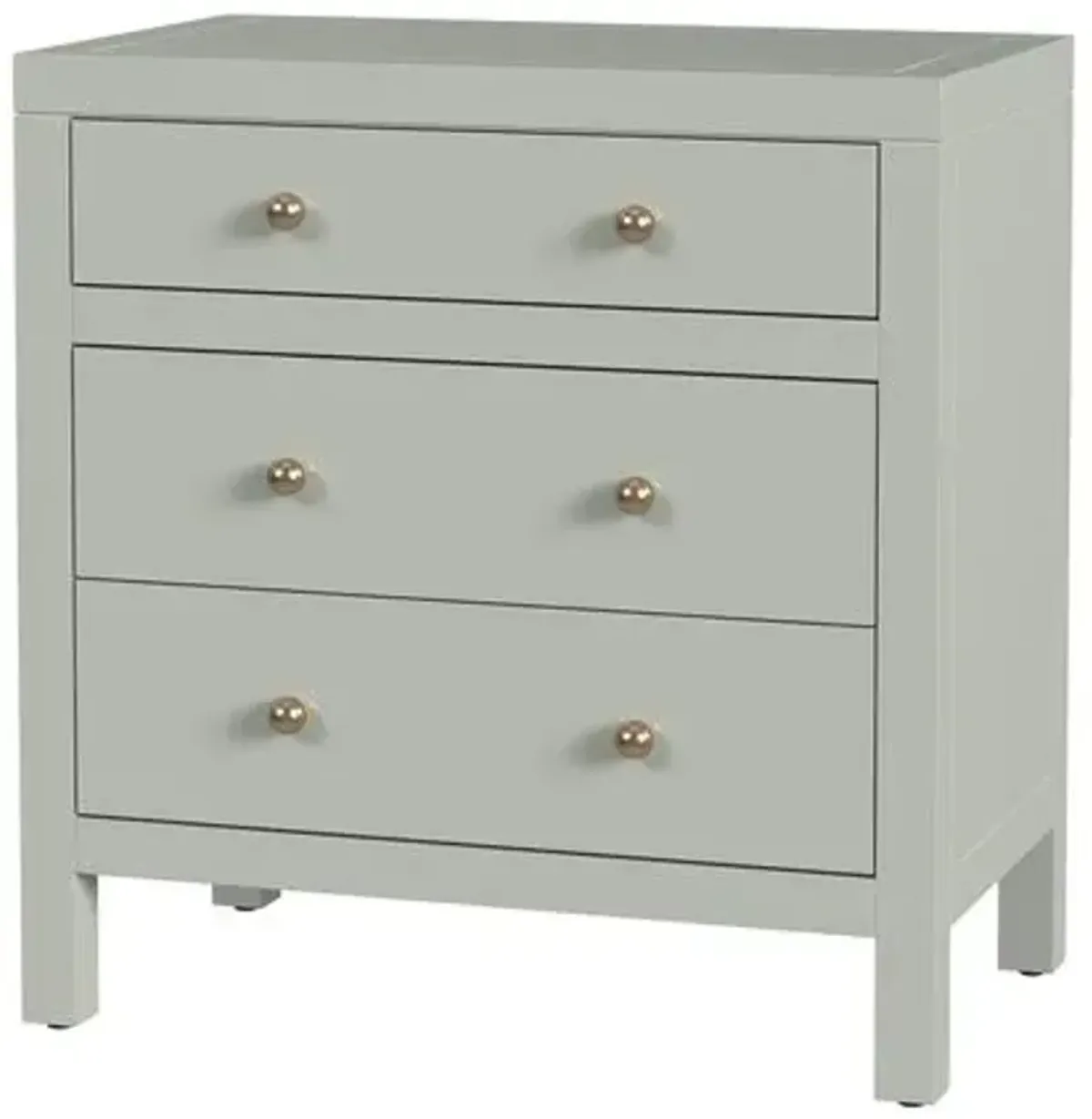 Charlie 3-Drawer Nightstand