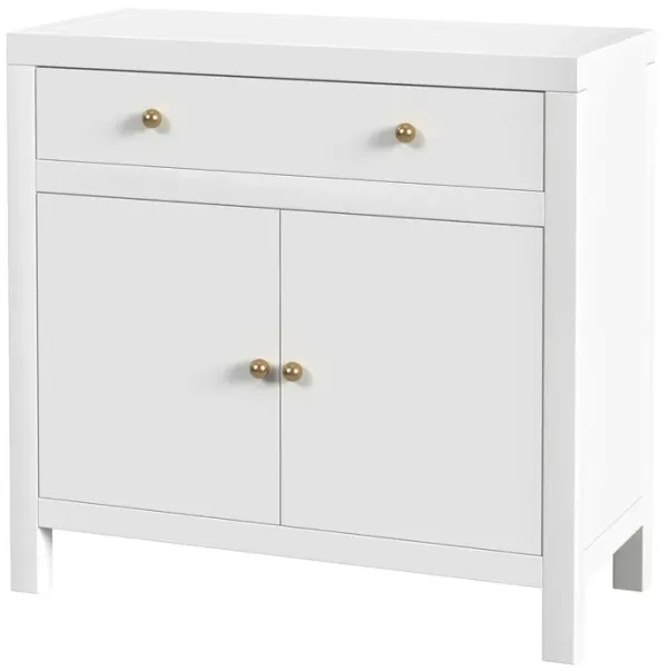 Charlie 31"W 1-Drawer 2-Door Accent Storage Cabinet