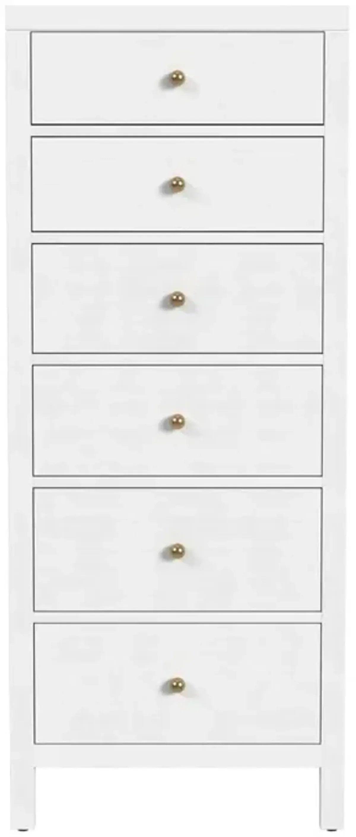 Charlie 6-Drawer Tall Lingerie Chest