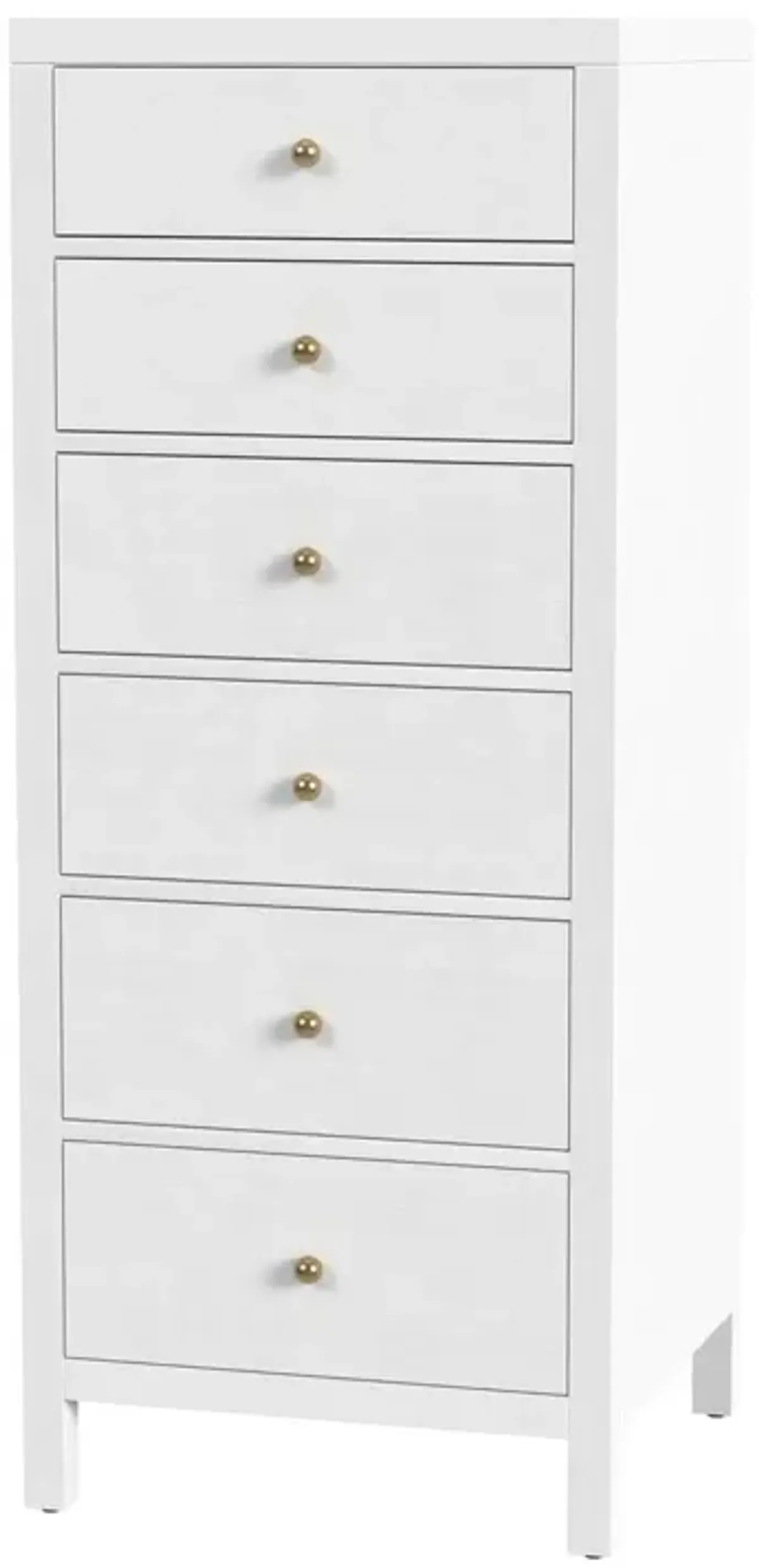 Charlie 6-Drawer Tall Lingerie Chest