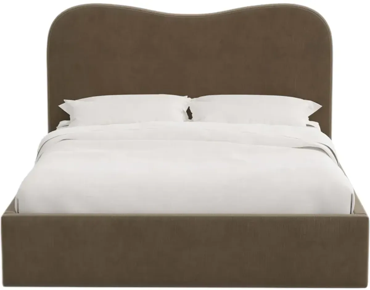 Cielo Platform Bed, Performance Velvet