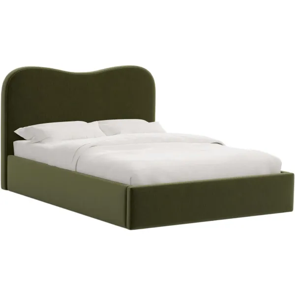 Cielo Platform Bed, Performance Velvet