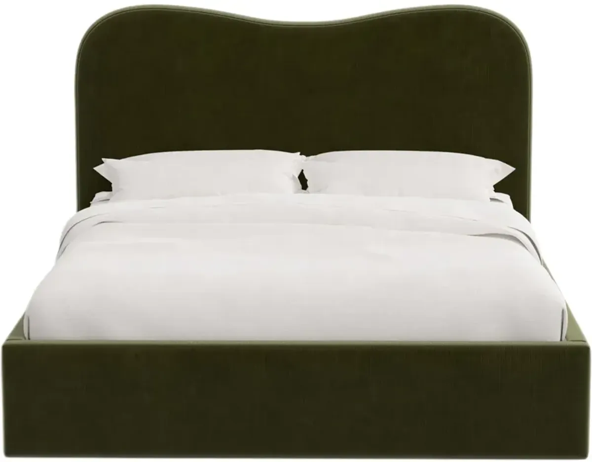 Cielo Platform Bed, Performance Velvet