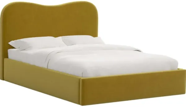 Cielo Platform Bed, Performance Velvet