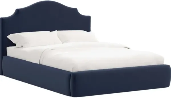 Seraphine Platform Bed, Performance Velvet