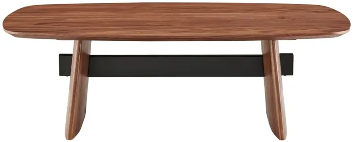 Drevin 51" Coffee Table, Walnut