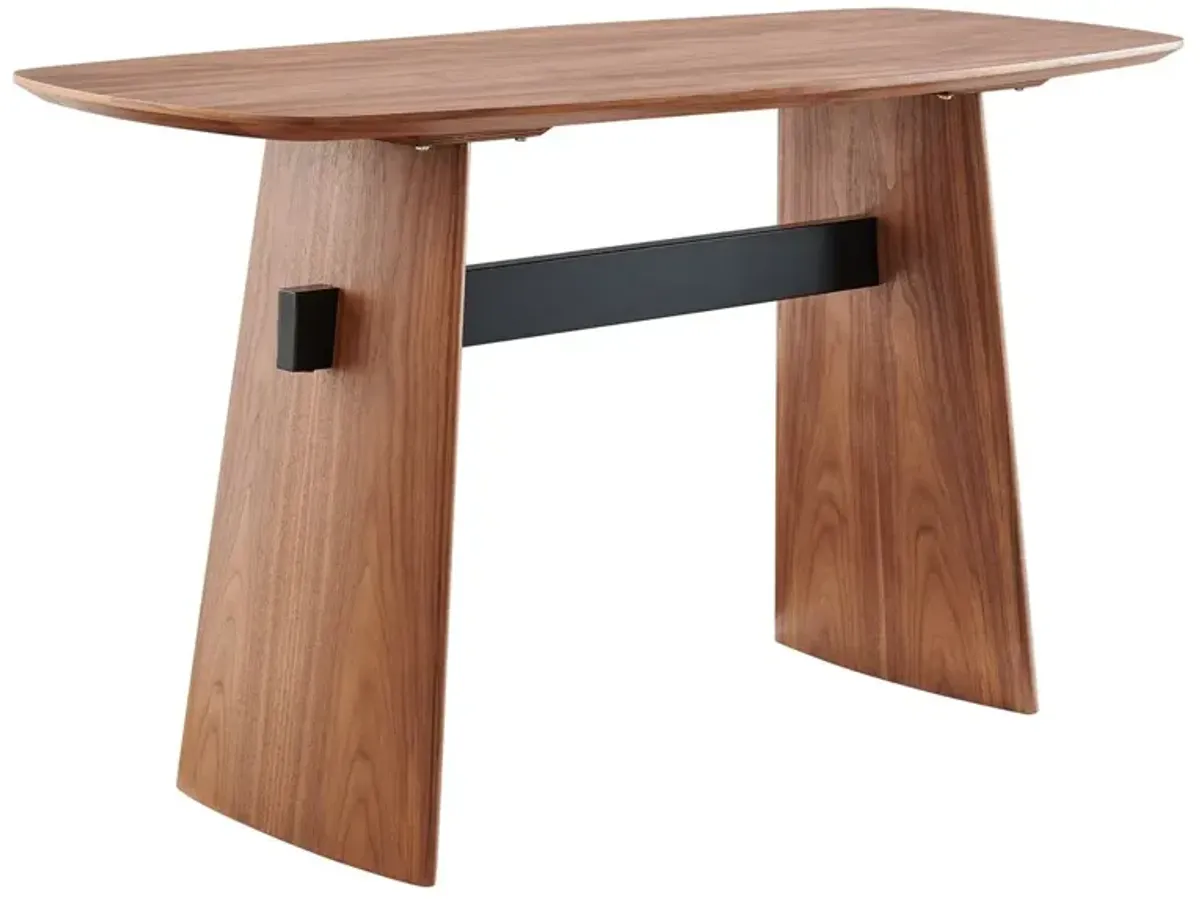 Drevin 55" Desk, Walnut