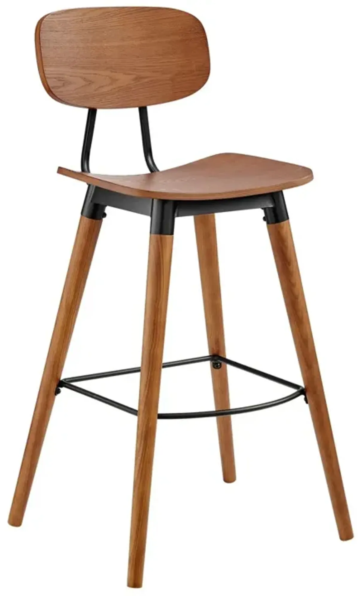 Kyra Bar Stool, Walnut