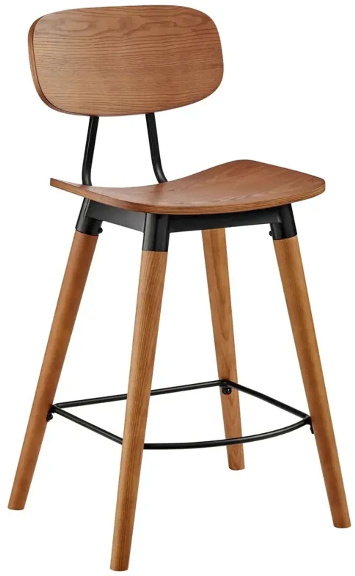 Kyra Counter Stool - Walnut