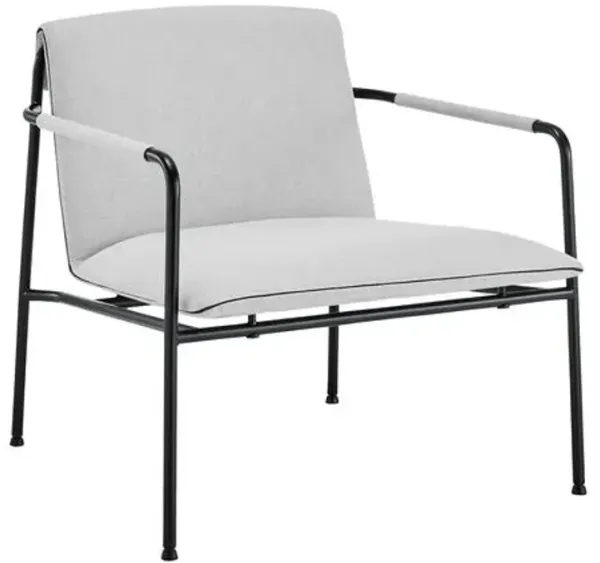 Torlan Lounge Chair - Gray