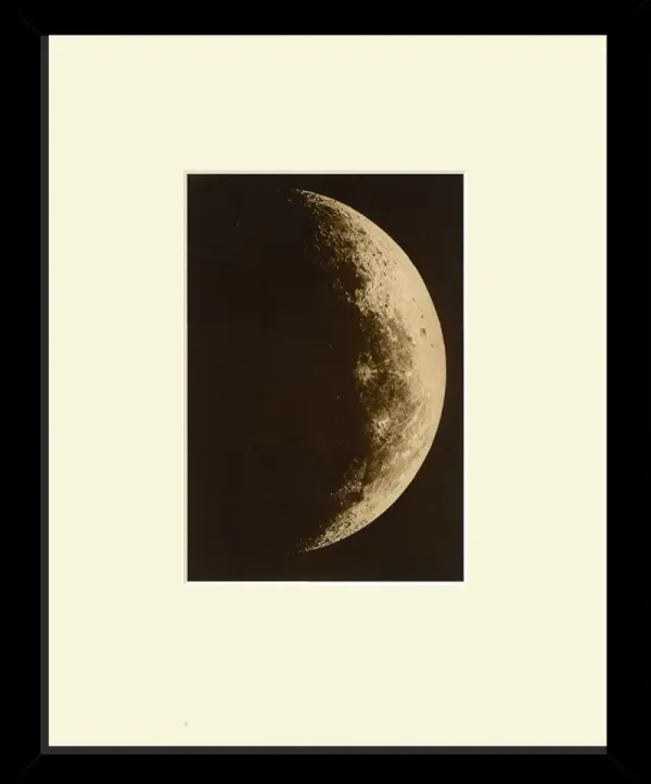 Moon in the 1st Qtr., 1917 Art Print, 16" x 13.375"