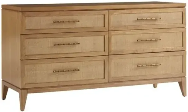 Matheson Double Dresser - Sunwashed - Tommy Bahama - Brown