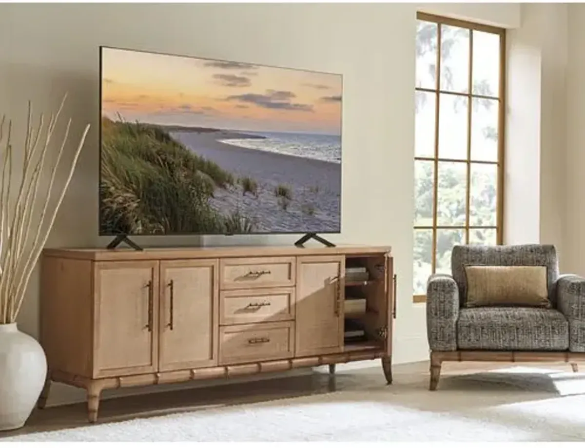 Commodore Media Console - Sunwashed - Tommy Bahama - Brown