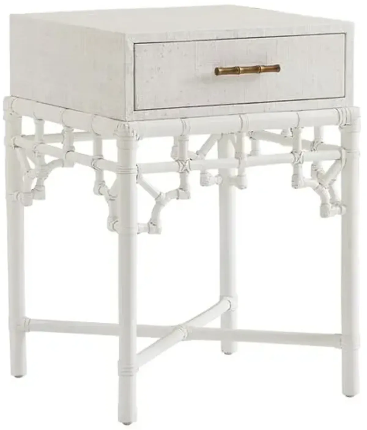 Arvida Shell Key Night Table - White - Tommy Bahama