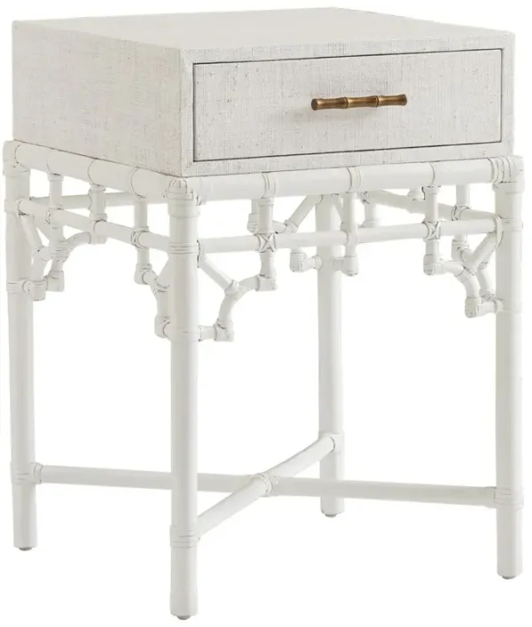 Arvida Shell Key Night Table, White