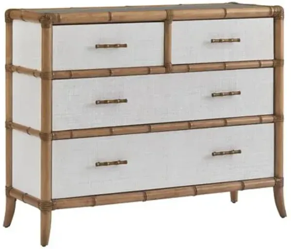 Hall Chest - Sunwashed White - Tommy Bahama