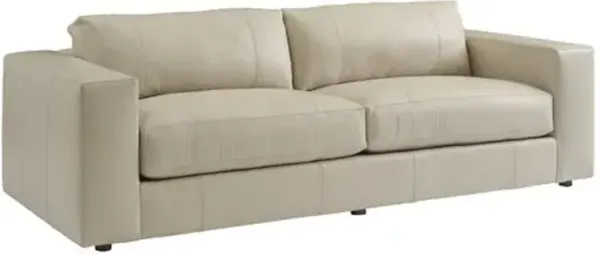 Granville Leather Sofa - Cream - Tommy Bahama